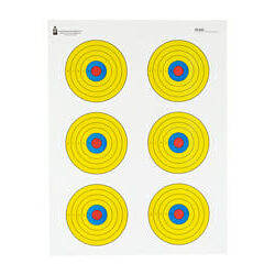 Action Tgt Bright 6 Bullseye 100Pk