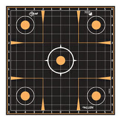 Allen Ez Aim 12"X12" Sight-In 5Pk
