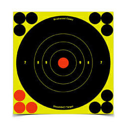 B/C Sht-N-C Rnd Bullseye Tgt 12-6"