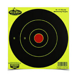 B/C Dirty Bird Yellow Rnd Tgt 16-6"
