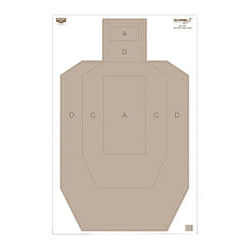 B/C Eze-Scorer Ipsc Tgt 100-23X35