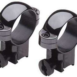 Burris High 1" .22 Rngs Steel Bk