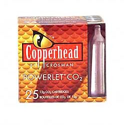 Crosman Powerlet Co2 Cartridges 25Pk