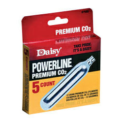 Daisy #7580 Co2 Cylinders 5/Bx