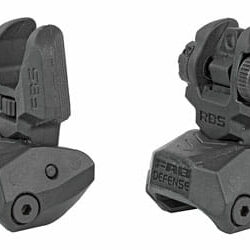 Fab Def Poly Flip-Up Sight Set Blk
