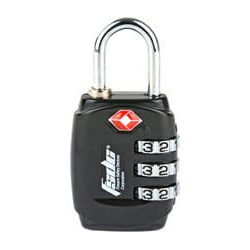 Fsdc 3-Dial Tsa Combo Shackle Lock
