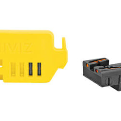 Hiviz Adj Rear Sight For Glock Gr