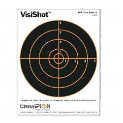 Champion Visishot 8" Bullseye 10Pk