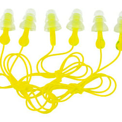 Peltor Reuse Tri-Flange Earplugs 3Pk