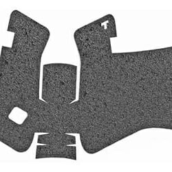 Talon Grp For Glock 17 Gen5 Rbr Nobk