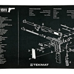 Tekmat Pistol Mat 1911 Blk