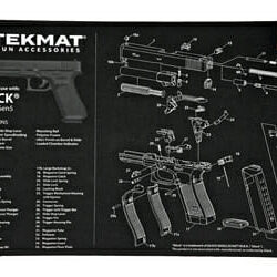 Tekmat Pistol Mat For Glock G5