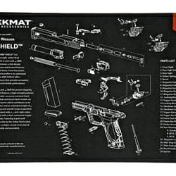 Tekmat Pistol Mat S&W M&P Shield Blk