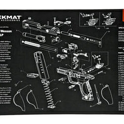 Tekmat Pistol Mat S&W M&P Blk