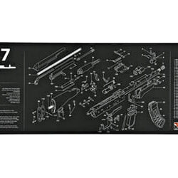 Tekmat Rifle Mat Ak47 Blk