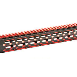 Utg Pro M-Lok 15"Sslm 2Tn Rl Blk/Rd