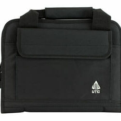 Utg Deluxe Double Pistol Case Blk