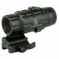 Utg 3X Magnifier W/Fts Qd Mnt