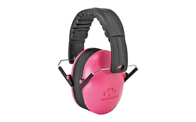 Walker'S X-Sm Cmpct Passive Muff Pnk