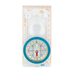 Ust Deluxe Map Compass Blue