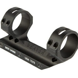 Weaver 34Mm Fixed Msr Mount Matte
