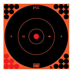 Pro-Shot Target 12" Orn Bullseye 5Pk