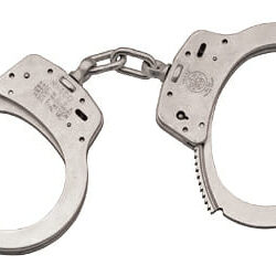 S&W 100 Handcuffs Nickel