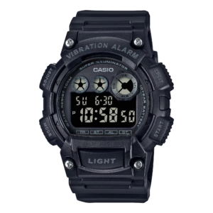 Classic Digital Watch w/ Vibration Alarm & Super Bright Backlight