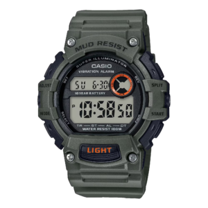 Mud-Resistant Digital Watch w/ Vibration Alarm