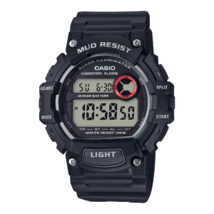 Mud-Resistant Digital Watch w/ Vibration Alarm