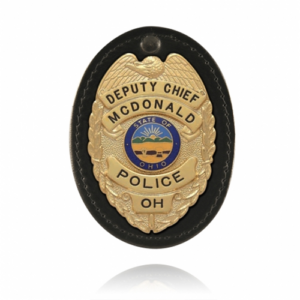 Oval Badge Holder