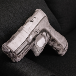 Automatic Handgun Pillow