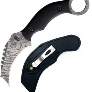Damascus Venom Karambit