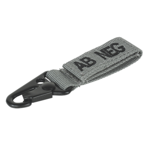 Embroidered Blood Type Tags (AB-)