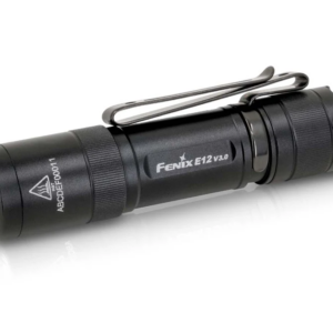Fenix E12 Black 200 Lumens Flashlight