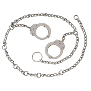 Model 7002C Waist Chain w/ Handcuffs at Hip