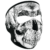 Black & White Skull Face