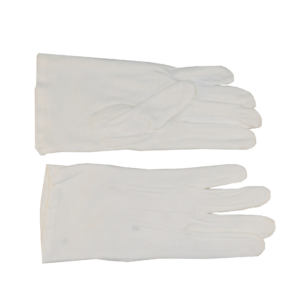 Parade Slip-On Gloves - Grip Dots w/ Raised Pointing - White