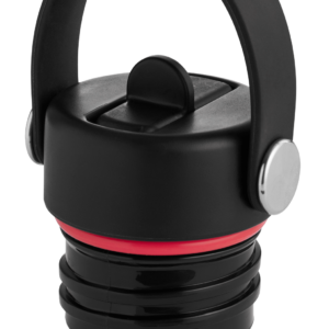 Standard Mouth Flex Straw Cap - Black