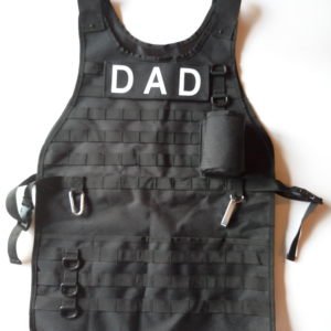 Tactical BBQ Apron w/ Carabiner and Bottle Opener