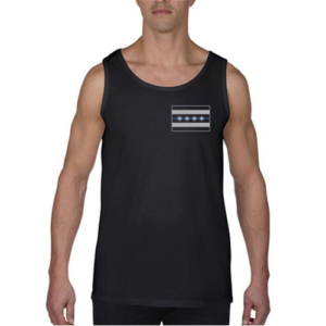 Tank - Chicago Thin Blue Line Flag