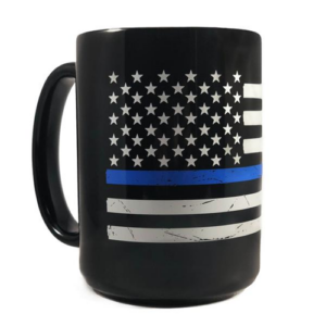 Thin Blue Line American Coffee Mug