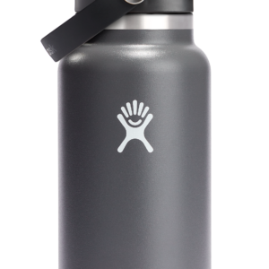 Wide Mouth Insulated Water Bottle w/ Flex Straw Cap