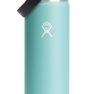 Wide Mouth Insulated Water Bottle w/ Flex Straw Cap