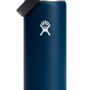 Wide Mouth Insulated Water Bottle w/ Flex Straw Cap