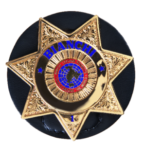 Model 7350-01 Badge Holder Round