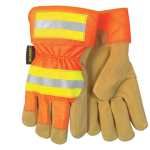 Reflective Pig Leather Palm