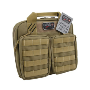 Tactical Double + 2 Pistol Case
