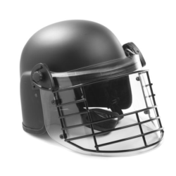 TacElite TCM Full Coverage Riot Duty Helmet w/ Wire Face Guard