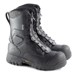 Station 1 - 9"" Men's Lace-Up/Zip EMS/Wildland Leather Boot